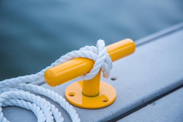 L-0706-SS Stainless Steel Dock Cleat- 6"