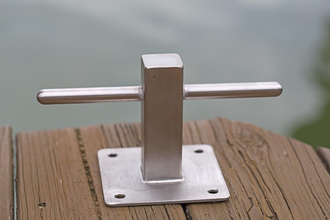 L-0715-SS Stainless Steel Dock Bollard - 8"