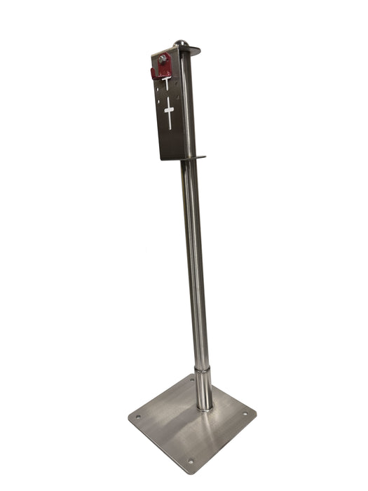 Floor-Mounted Fire Extinguisher Pedestal